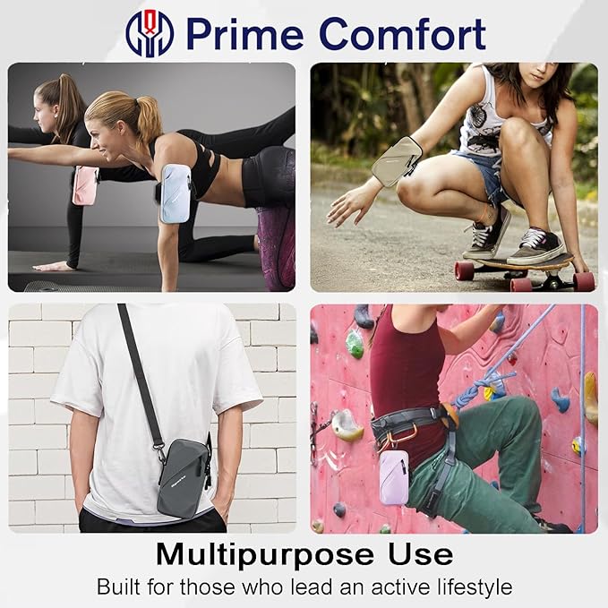 Cell Phone Armbands Running Phone Holder Armband, Shoulder Holster Phone Purse - Image 6