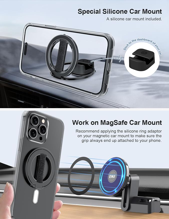 EWA MagOne Ultra Phone Grip Stand - Image 8