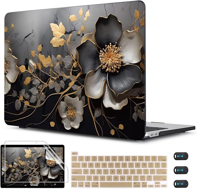 CISSOOK Compatible with MacBook Pro 13 inch Case M2 2025-2020 A2338 M1 A2251 by CISSOOK