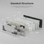 RK ROYAL KLUDGE S85 Wireless Mechanical Keyboard, TKL Keyboard - Image 7