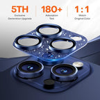 Camera Lens Protector for iPhone 16 Pro Max/16 Pro/15 Pro Max/15 Pro/14 Pro - Image 3