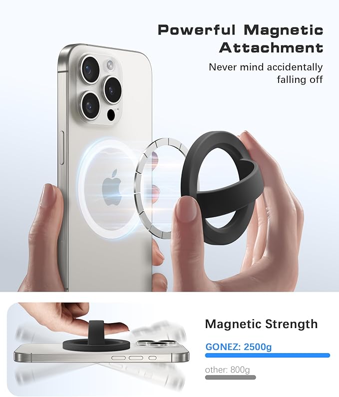 GONEZ Magnetic Phone Grip Compatible - Image 2