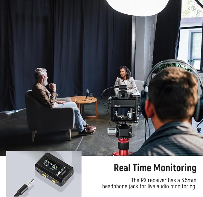 NEEWER CM28 Wireless Lavalier Microphone System - Image 7