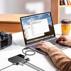 YOTUO Portable 750GB Docking Station External Hard Drive, USB C Multiport Hub - Image 7