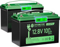 12V 100Ah LiFePO4 Battery BCI Group 31 Lithium Battery, Deep Cycle Battery by HYSINCERE