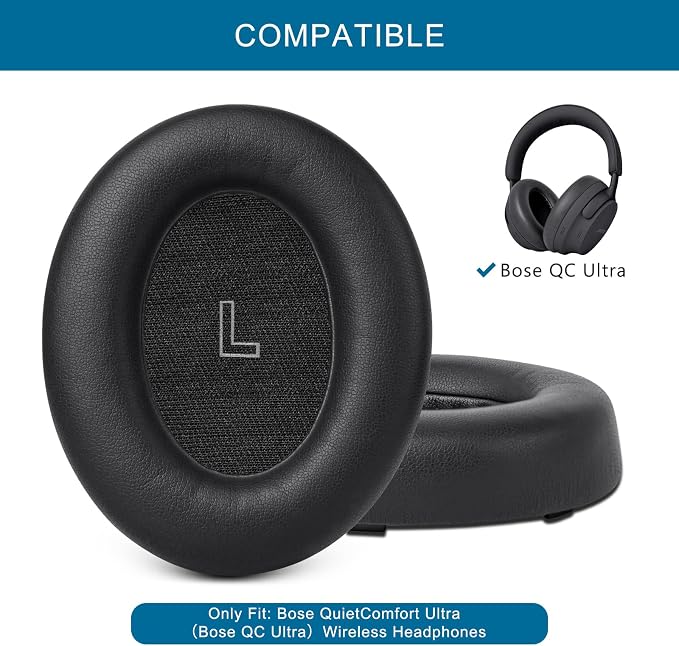 GEVO Earpads Replacement for Bose QuietComfort Ultra, Ear Pads Cushions - Image 2