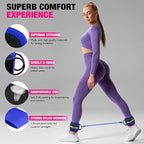 Ankle Resistance Bands with Cuffs, Ankle Bands - Image 4