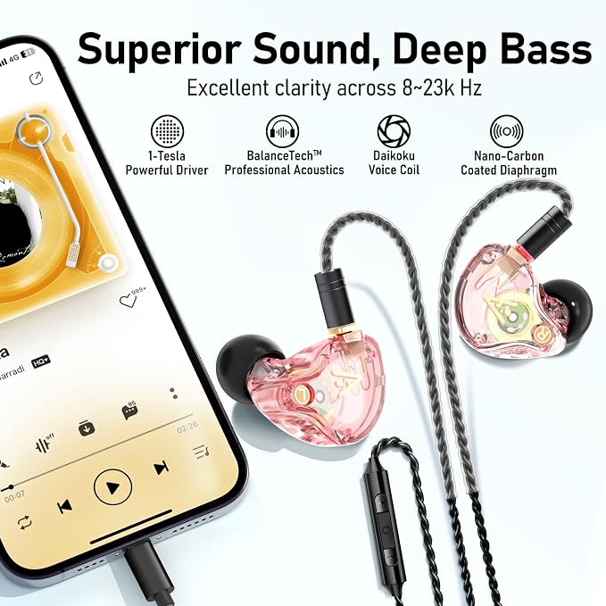 Vibes 202ML Wired Earbuds - Image 3