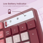 Wireless Keyboard and Mouse Combo, Lovaky 2.4G Full-Sized Ergonomic Keyboard - Image 4