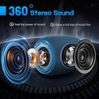 Portable Bluetooth Speaker, BT5.3 Wireless Speaker 20W Bass Diaphragms - Image 2