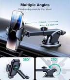 VICSEED Phone Holders for Your Car 2025 Upgraded Car Phone Holder Mount Truck - Image 5