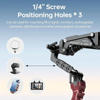 Came-TV Handle Grip Camera Mount, Handheld Camera Stabilizer Mount - Image 4