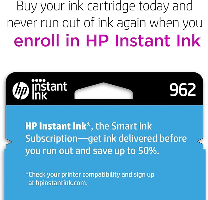 HP 962 Cyan Ink Cartridge | Works - Image 3