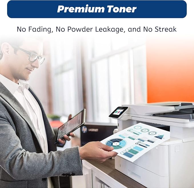 508A Cyan Toner Cartridge, Replacement Compatible - Image 7