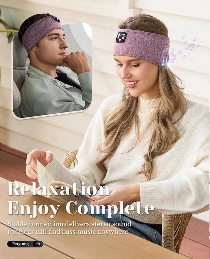 Perytong Sleep Headphones, Air Travel, Meditation - Image 5