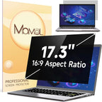 Mamol Laptop Privacy Screen 17.3 Inch, Anti Blue Light Glare Filter, Removable by Mamol