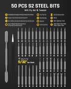 Fanttik E2 Ultra Mini Electric Screwdriver, Cordless Screwdriver, Max 0.6N.m - Image 7