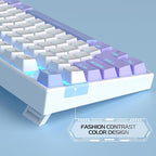 MageGee 75% Mechanical Gaming Keyboard, LED Blue Backlit, 87 Keys Compact TKL - Image 4