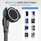 UBeesize 68'' Magnetic Selfie Stick Phone Tripod - Image 6