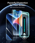 ESR 3 Pack for iPhone 16e/ iPhone 14/ iPhone 13/ iPhone 13 Pro Screen Protector - Image 2
