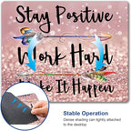 Inspirational Quotes Glitter Mouse Pad - Image 6