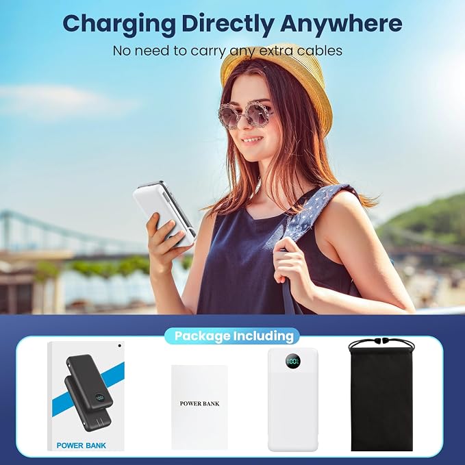 Portable Charger 33800mAh USB C Power Bank - Image 6