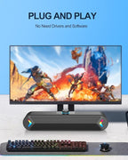 LENRUE Computer Speakers, PC Speakers - Image 3