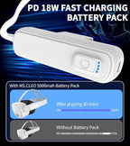 Battery Pack for Meta/Oculus Quest 3S/3/2, 5000mAh Battery VR Charger, Extend - Image 3