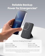 Anker 622 Magnetic Battery, 000mAh Foldable Magnetic Wireless Portable Charger - Image 4