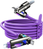 LISEN 240W Chubby USB C to USB C, 4 in 1 Charging Cable by Lisen