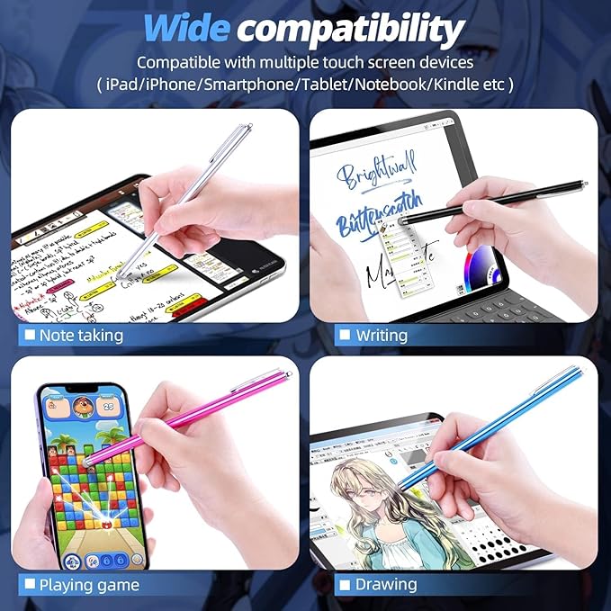 Mesh Fiber Stylus Pen Replacement Tips - Image 4