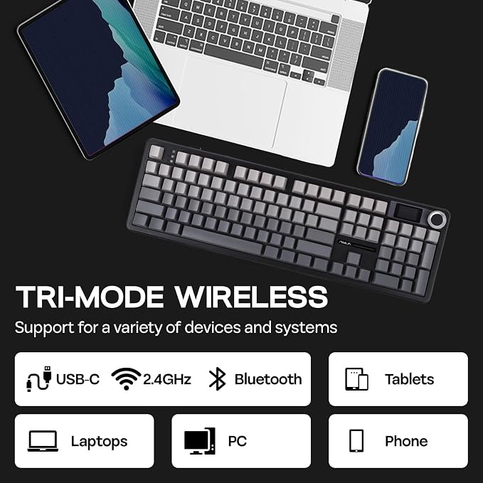 EPOMAKER X Aula F108 PRO Wireless Gaming Keyboard - Image 7