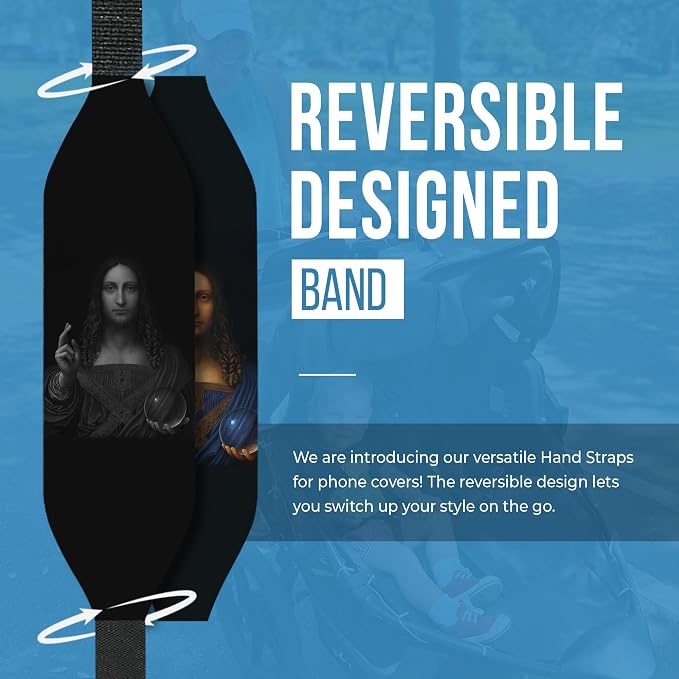 Universal Phone Grip Strap| Reversible Phone Hand Strap - Image 2