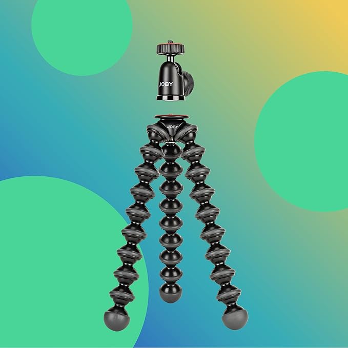 JOBY GorillaPod 1K GripTight 360 Mount Kit, Compact Flexible Tripod 1K Stand - Image 3