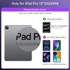 Transparent Case with Keyboard for 2024 iPad Pro 13 inch, iPad Pro 13, 7-Color - Image 2