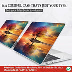 CISSOOK Compatible with MacBook Air 13.6 inch Case 2025 2024 2023 2022 Release - Image 3