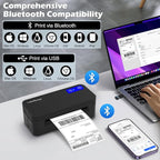 Bluetooth Thermal Label Printer - Image 2