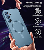 Magnetic for Samsung Galaxy S25 Plus Case Slim Soft Silicone Bumper Shockproof - Image 6
