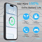Battery Case for iPhone Air, Upgraded 12000mAh Rechargeable Portable Extended - Image 3