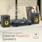 Turntables Belt-Drive Record Player - Image 6