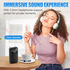 PRUNUS J-555 Pocket Radio AM FM USB-C Charging& Battery Operated, Excellent - Image 6