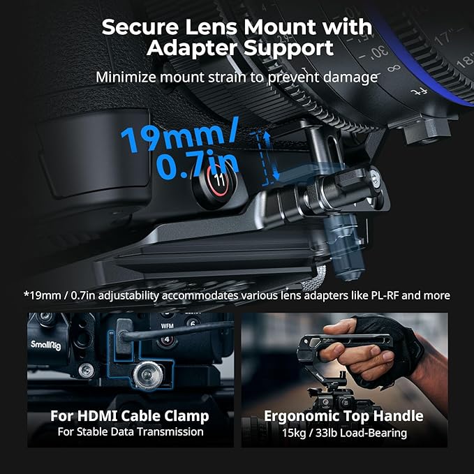 SmallRig Cage Kit for Canon C80, Modular Design - Image 6