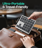 Nulea Wireless Number Pad Bluetooth 5.0 & 2.4G Portable Numeric Keyboard - Image 6
