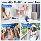 【SUPER THIN】 Portable Handheld Fan, 2025 Upgraded Strong Airflow, 20Hrs Runtime - Image 7