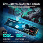 S500 Pro 512GB NVMe SSD M.2 PCIe Gen3x4 2280 Internal Solid State Drive - Image 2