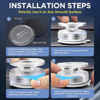 Vacuum Magnetic Phone Holder for Car Suction Cup Phone Mount Adjustable Suction - Image 3