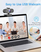 2K Webcam for PC Mac Laptop - Image 7