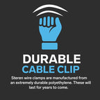 STEREN Coaxial Cable Clips - Image 8