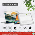 CISSOOK Mountain Case for MacBook Air 13.6 inch 2025 2024 2022 Release Model - Image 6