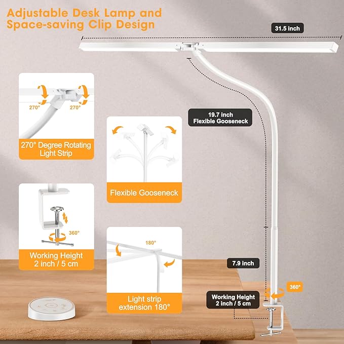 Led Desk Lamp for Office Home - Image 5